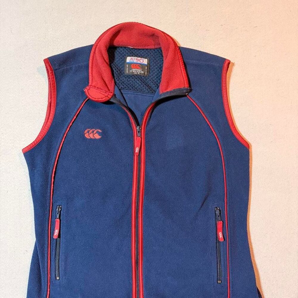 Canterbury Men's Navy and Blue Gilet